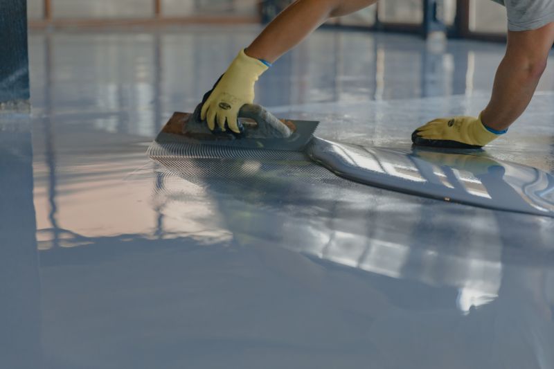Garage Floor Epoxy Installation in Winston Salem, NC