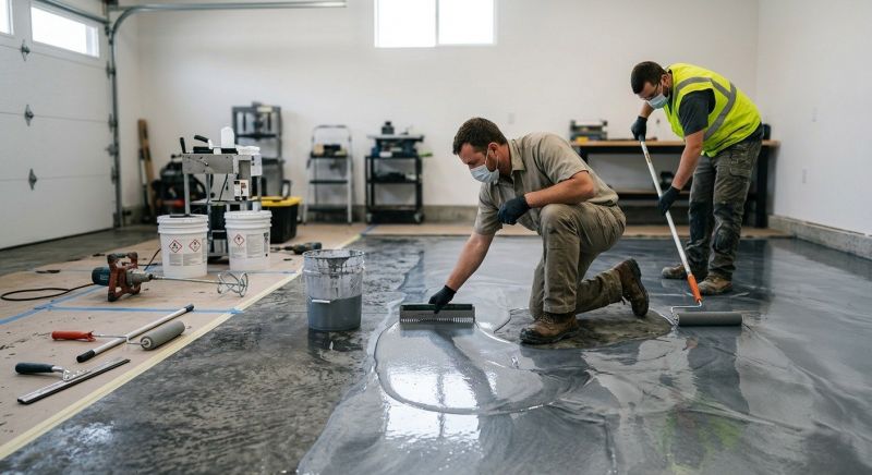 Concrete Epoxy Service in Fairfax, VA