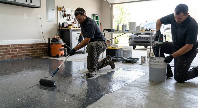 Epoxy Flooring Service in Winston Salem, NC